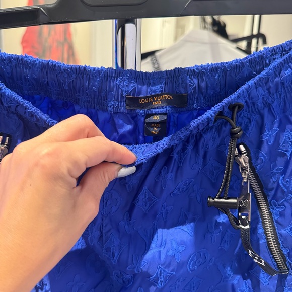 Louis Vuitton Monogram Printed Technical Track Pants - Picture 4 of 8